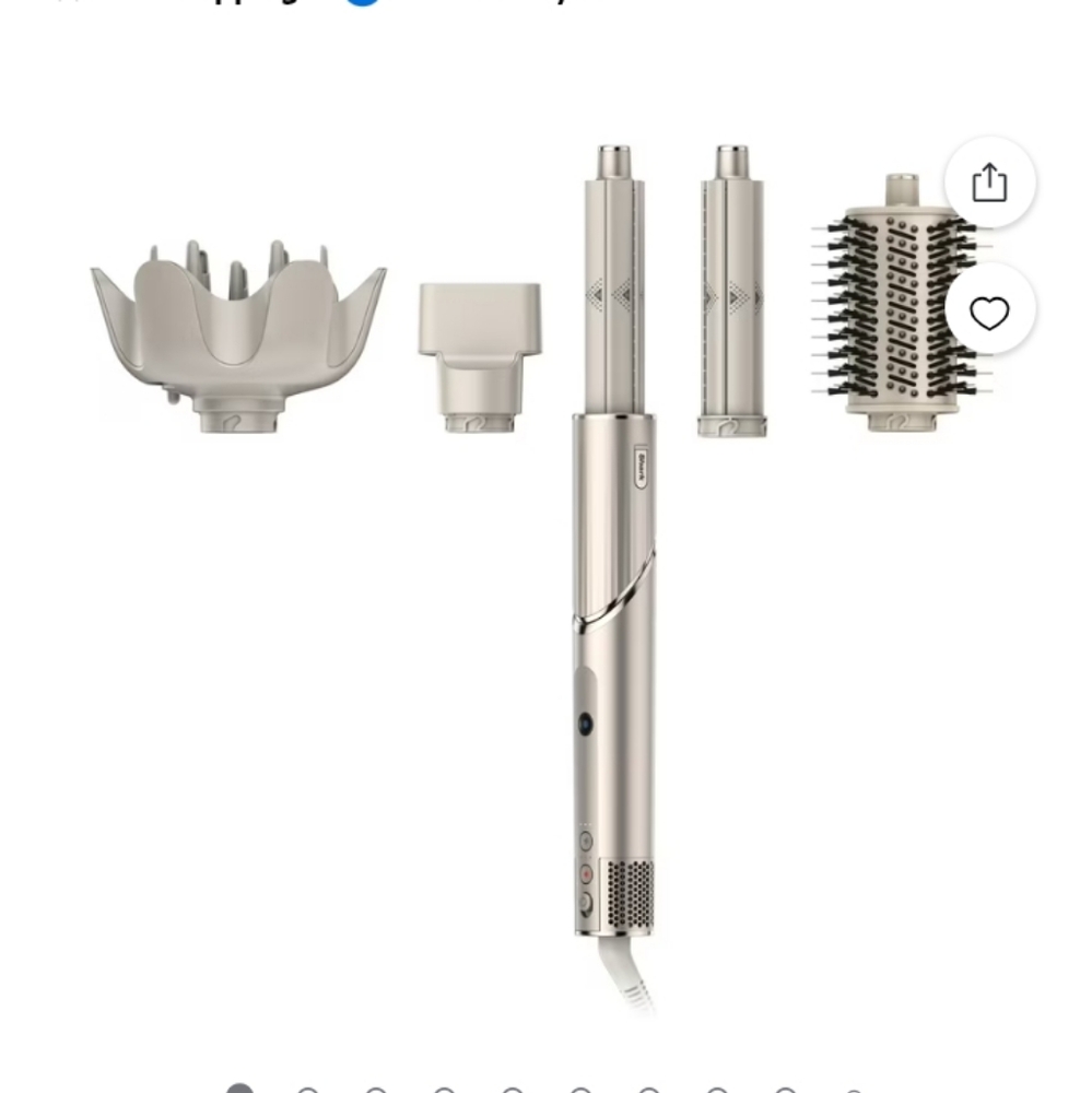 Multifunctional Hair Styling Tool - Silver